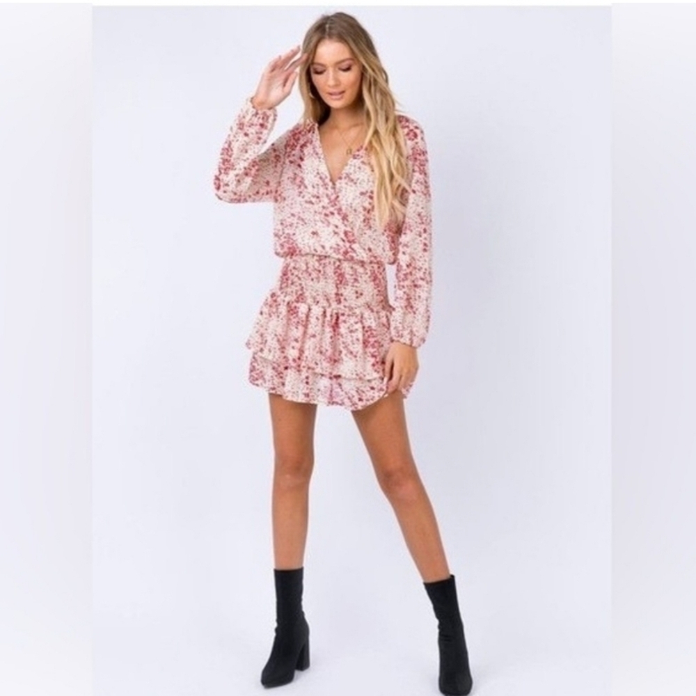 Skylar + Madison Pink and White Mini Dress - Picture 10 of 11